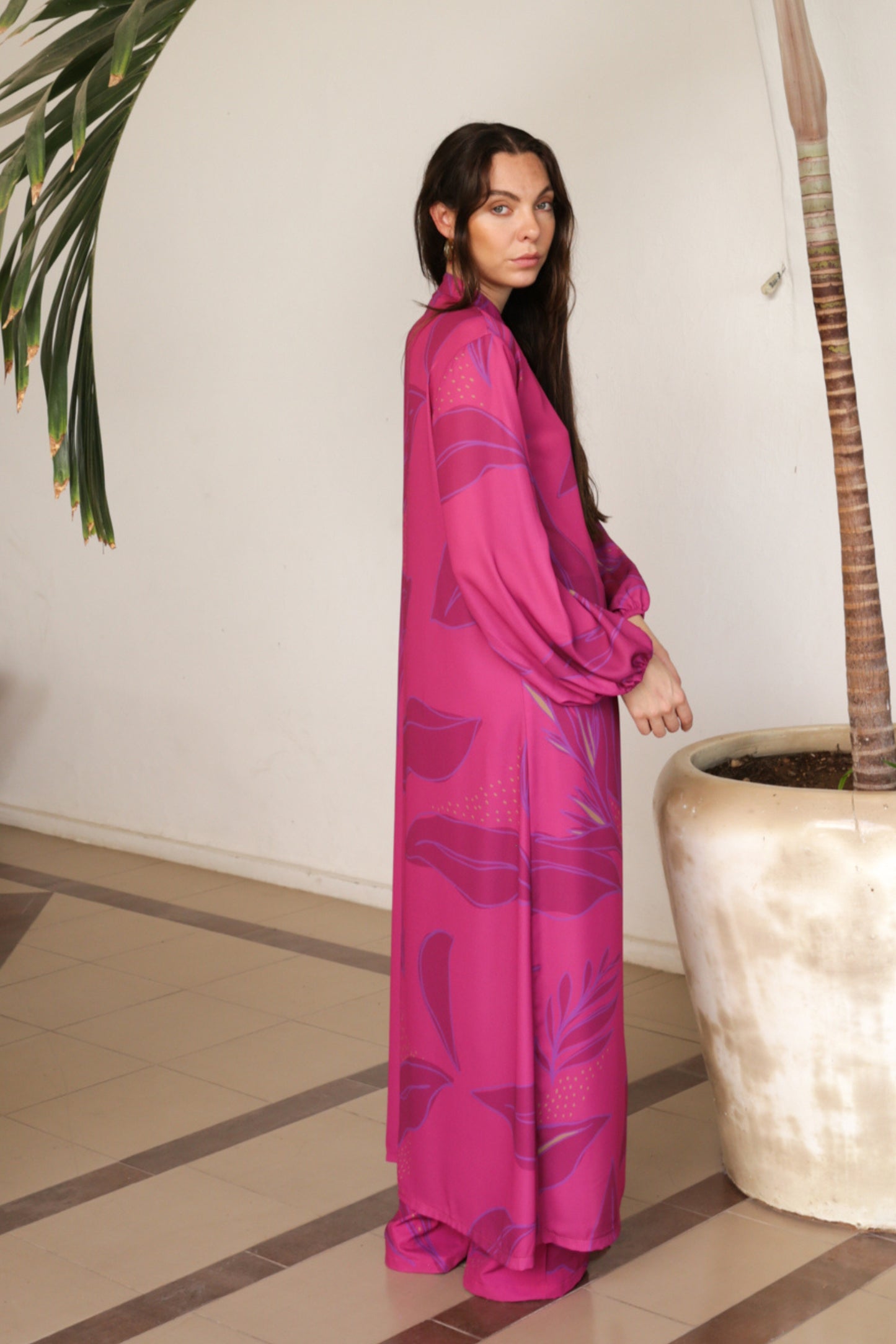 Maxi Camisa Tropical