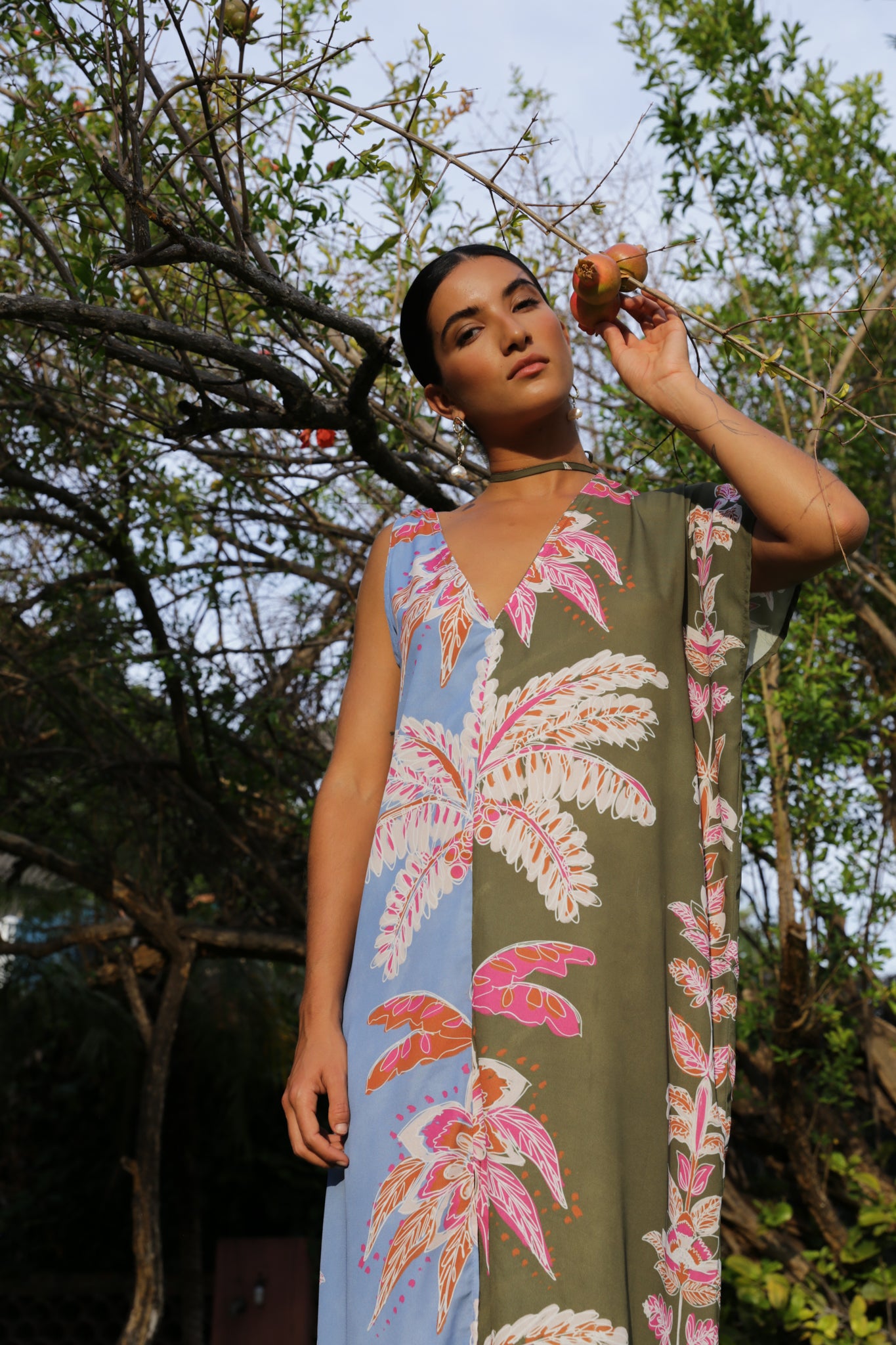 Vestido Asimétrico Mix
