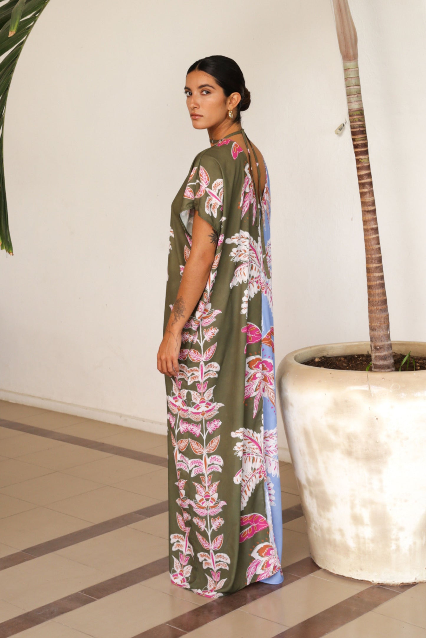 Vestido Asimétrico Mix