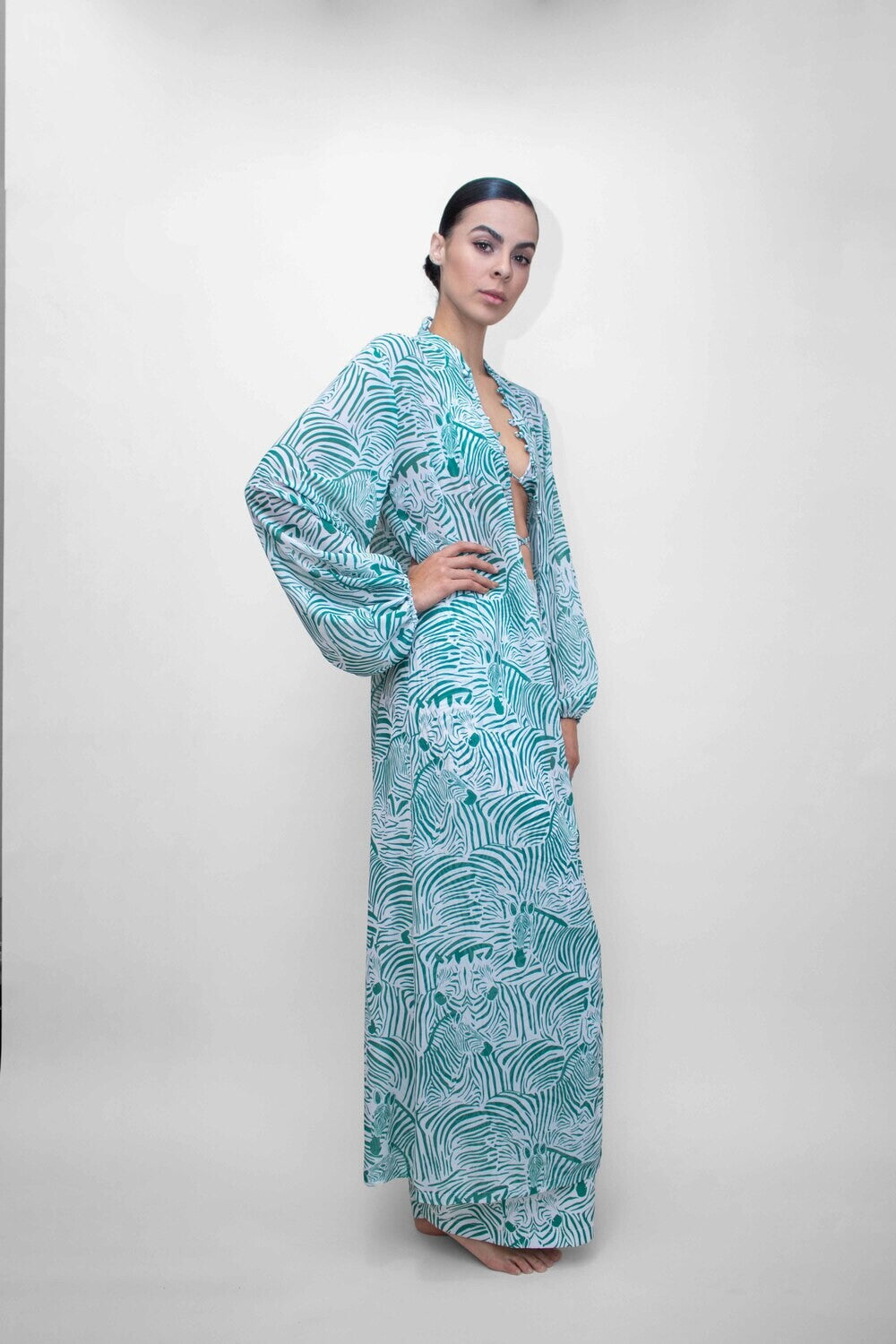Maxi Camisa Cebra