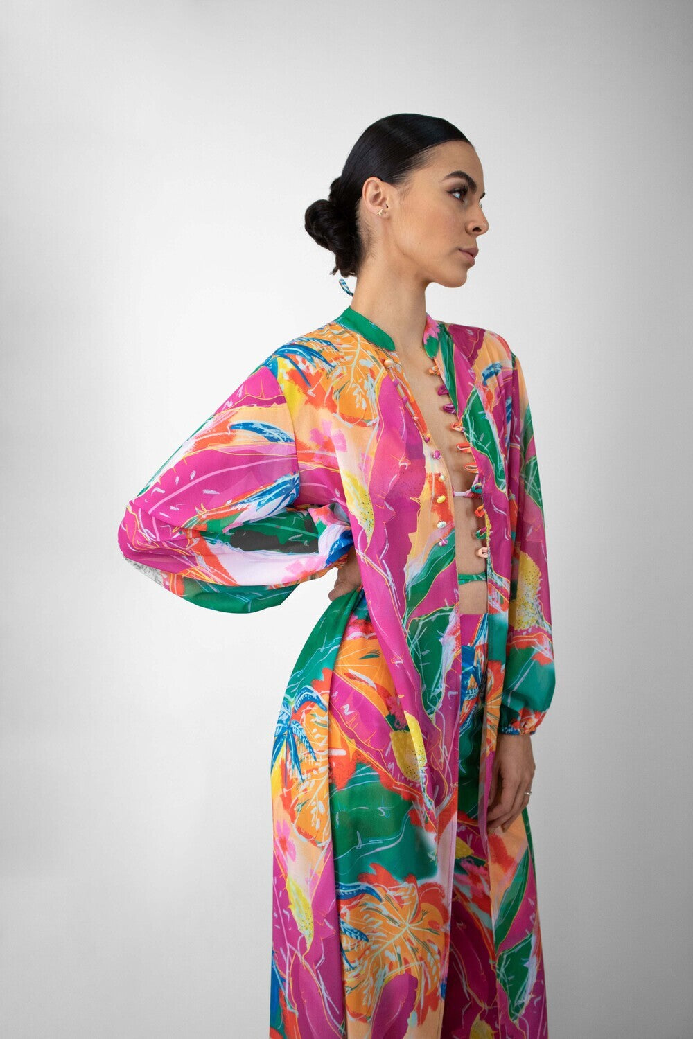 Maxi Camisa Tropical