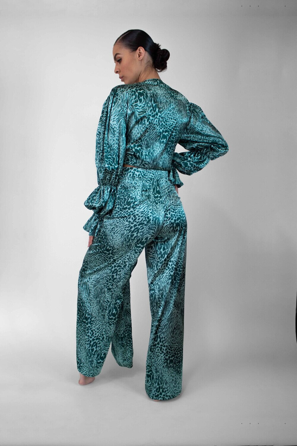 Pantalón Olan animal print