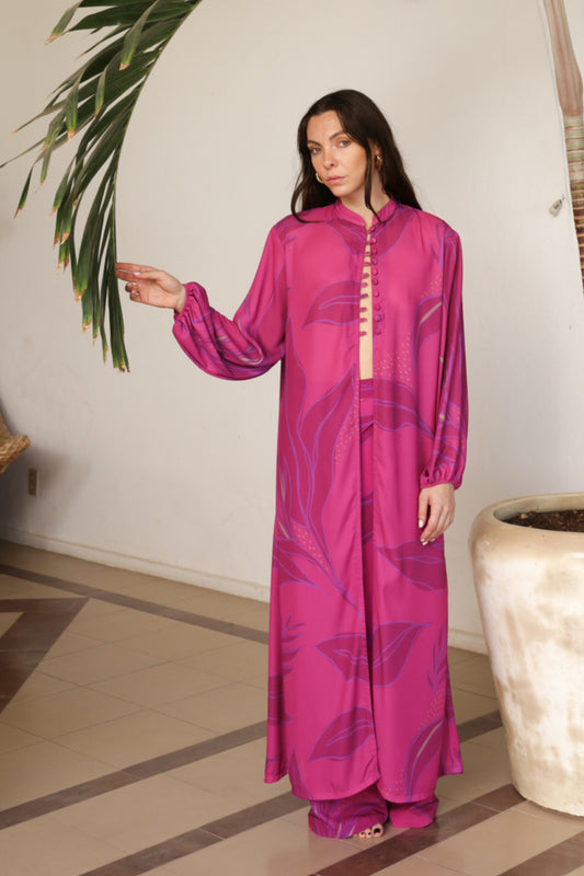 Maxi Camisa Tropical