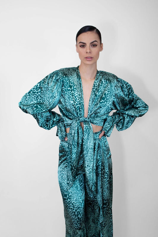 Top mangas animal print
